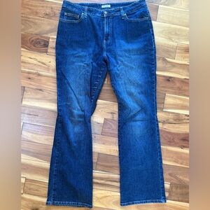 St. John's Bay Dark Blue Straight Leg Jeans